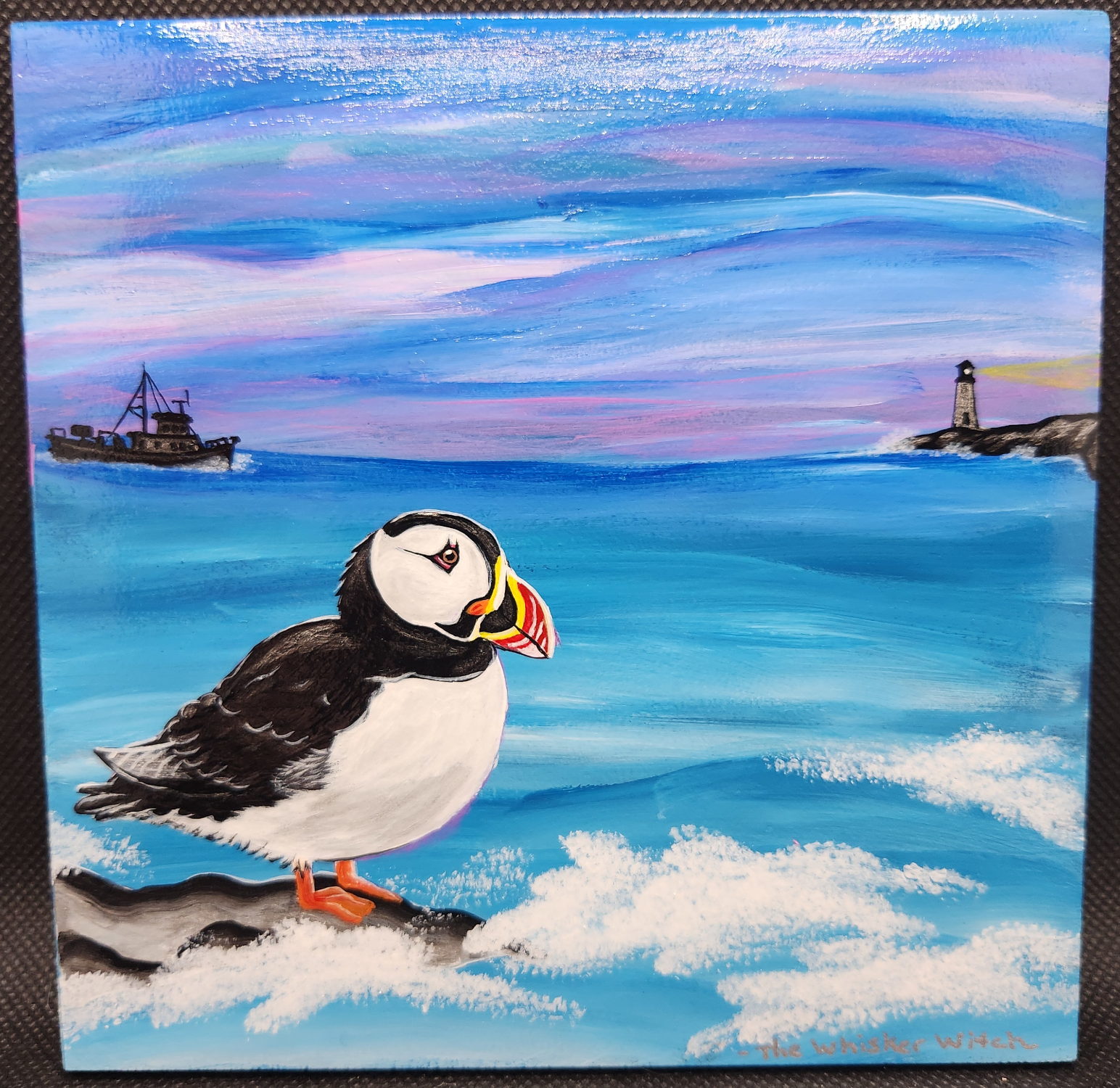 When the Sea Tucks Itself In