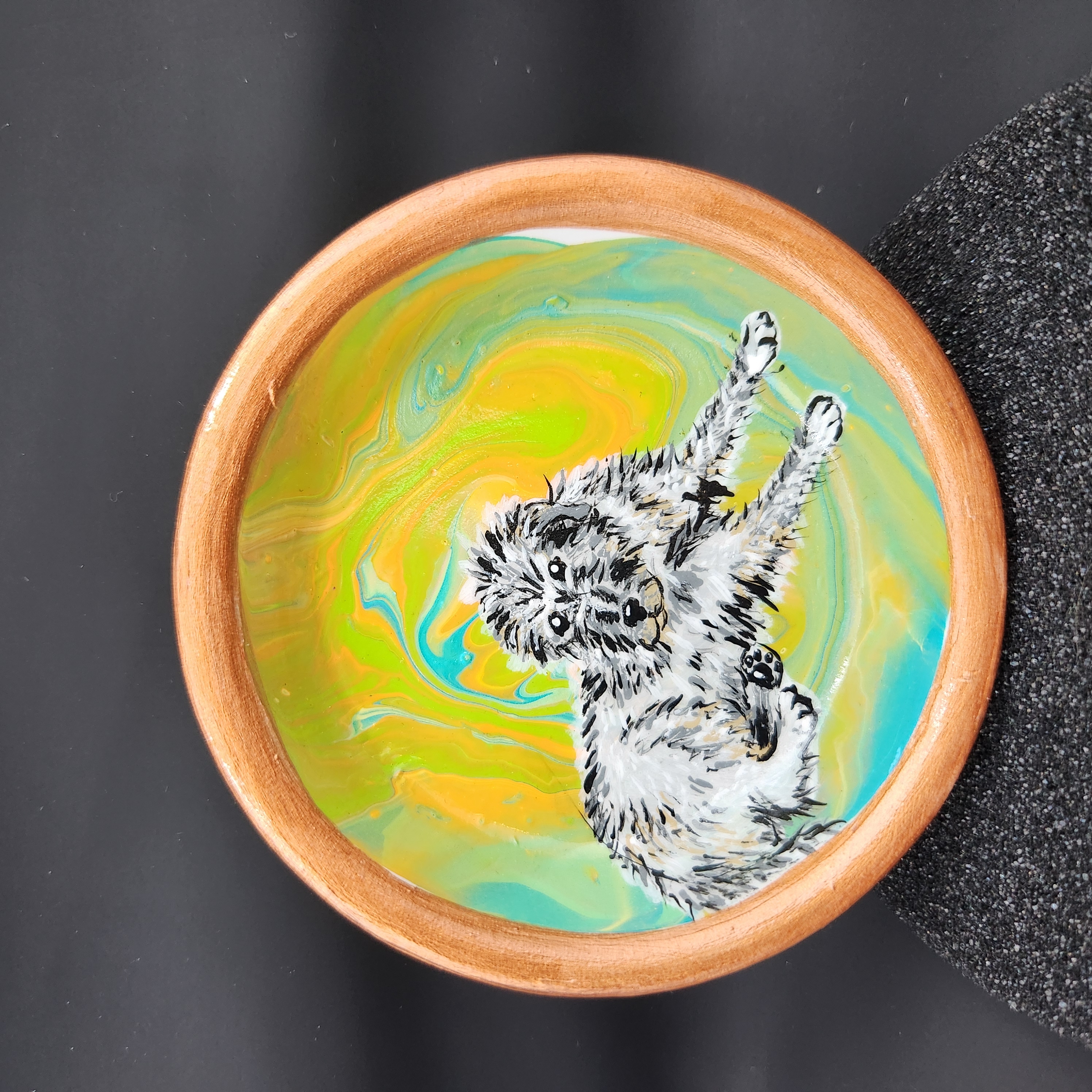 Patient Irish Wolfhound